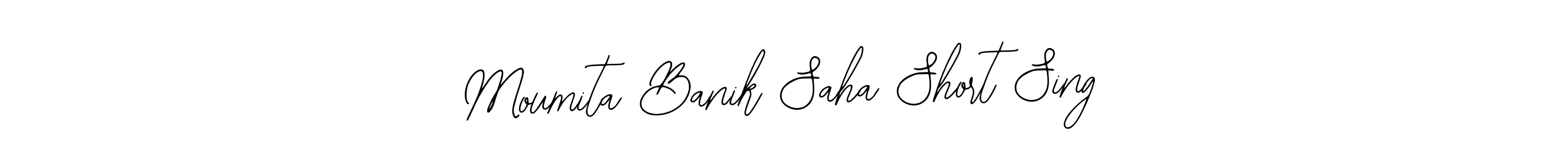 Make a beautiful signature design for name Moumita Banik Saha Short Sing. Use this online signature maker to create a handwritten signature for free. Moumita Banik Saha Short Sing signature style 12 images and pictures png