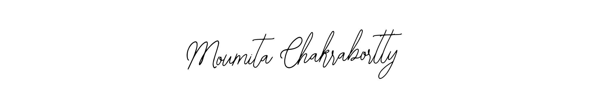 Design your own signature with our free online signature maker. With this signature software, you can create a handwritten (Bearetta-2O07w) signature for name Moumita Chakrabortty. Moumita Chakrabortty signature style 12 images and pictures png