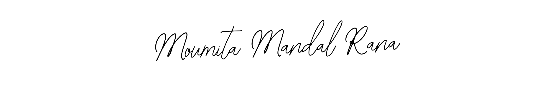 Similarly Bearetta-2O07w is the best handwritten signature design. Signature creator online .You can use it as an online autograph creator for name Moumita Mandal Rana. Moumita Mandal Rana signature style 12 images and pictures png