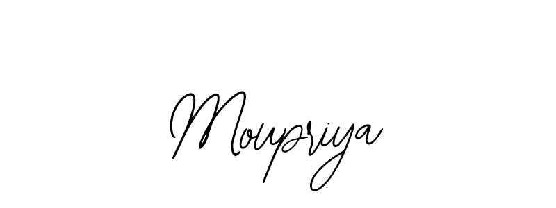 Use a signature maker to create a handwritten signature online. With this signature software, you can design (Bearetta-2O07w) your own signature for name Moupriya. Moupriya signature style 12 images and pictures png