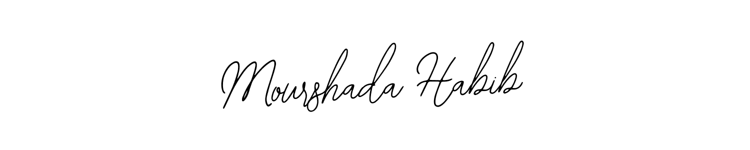 You can use this online signature creator to create a handwritten signature for the name Mourshada Habib. This is the best online autograph maker. Mourshada Habib signature style 12 images and pictures png