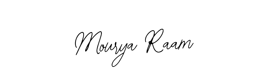 How to make Mourya Raam signature? Bearetta-2O07w is a professional autograph style. Create handwritten signature for Mourya Raam name. Mourya Raam signature style 12 images and pictures png