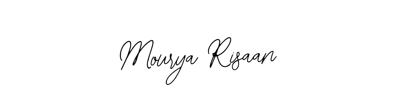 Make a beautiful signature design for name Mourya Risaan. Use this online signature maker to create a handwritten signature for free. Mourya Risaan signature style 12 images and pictures png