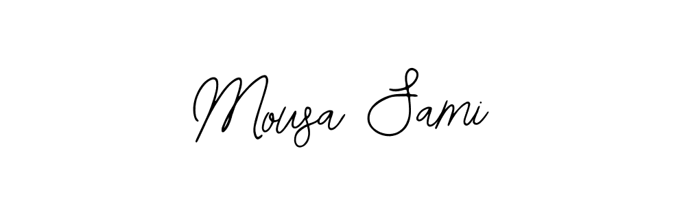 Mousa Sami stylish signature style. Best Handwritten Sign (Bearetta-2O07w) for my name. Handwritten Signature Collection Ideas for my name Mousa Sami. Mousa Sami signature style 12 images and pictures png
