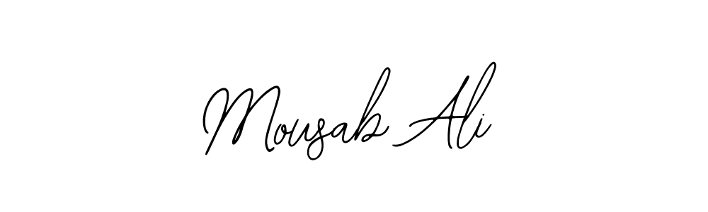 How to Draw Mousab Ali signature style? Bearetta-2O07w is a latest design signature styles for name Mousab Ali. Mousab Ali signature style 12 images and pictures png