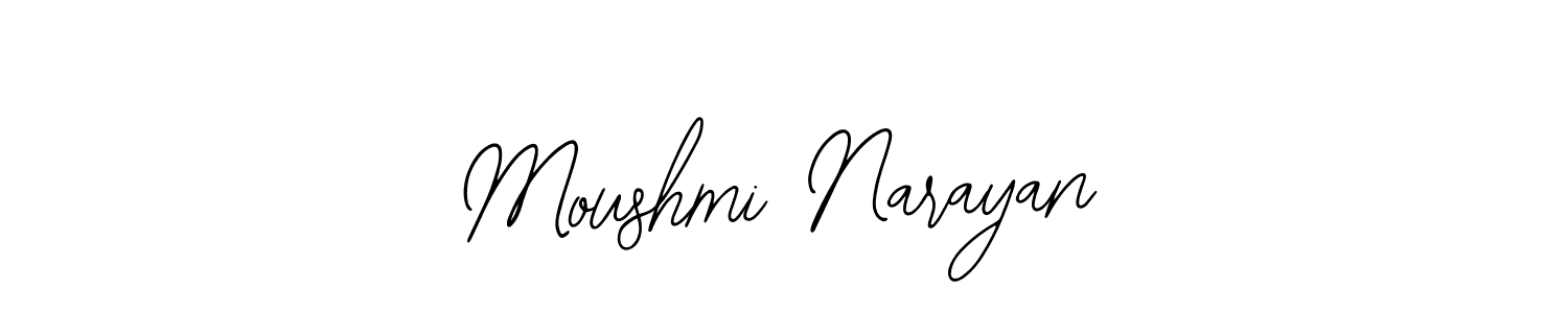 Also You can easily find your signature by using the search form. We will create Moushmi Narayan name handwritten signature images for you free of cost using Bearetta-2O07w sign style. Moushmi Narayan signature style 12 images and pictures png