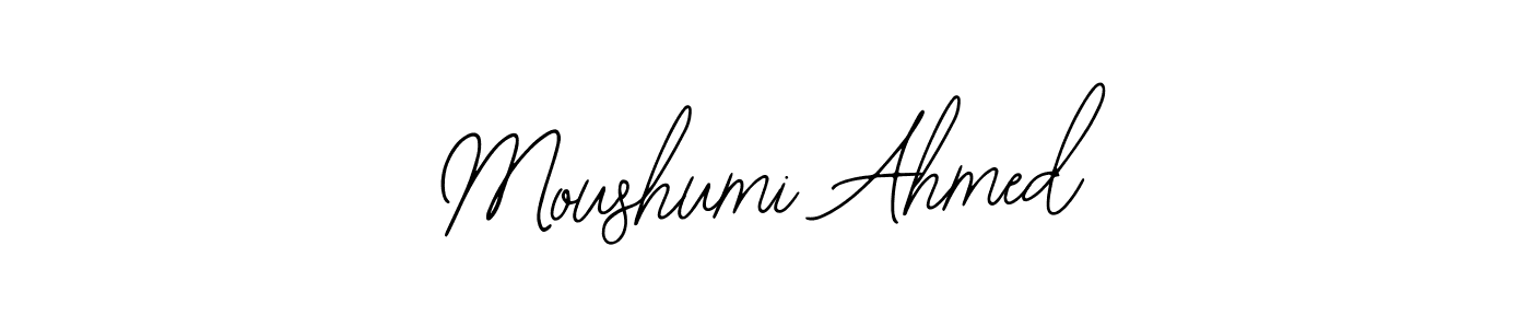It looks lik you need a new signature style for name Moushumi Ahmed. Design unique handwritten (Bearetta-2O07w) signature with our free signature maker in just a few clicks. Moushumi Ahmed signature style 12 images and pictures png