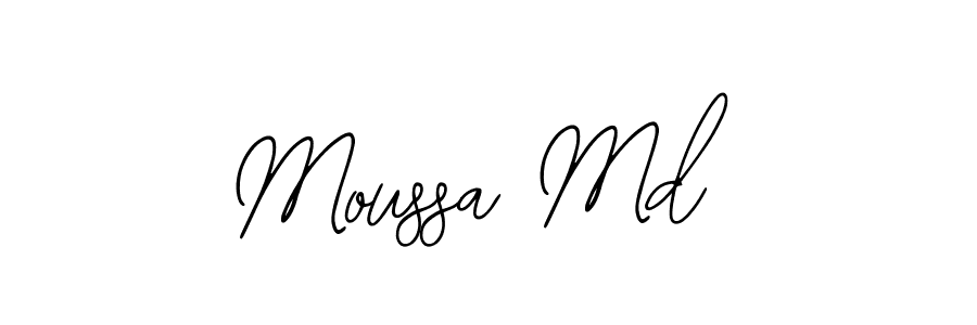 This is the best signature style for the Moussa Md name. Also you like these signature font (Bearetta-2O07w). Mix name signature. Moussa Md signature style 12 images and pictures png