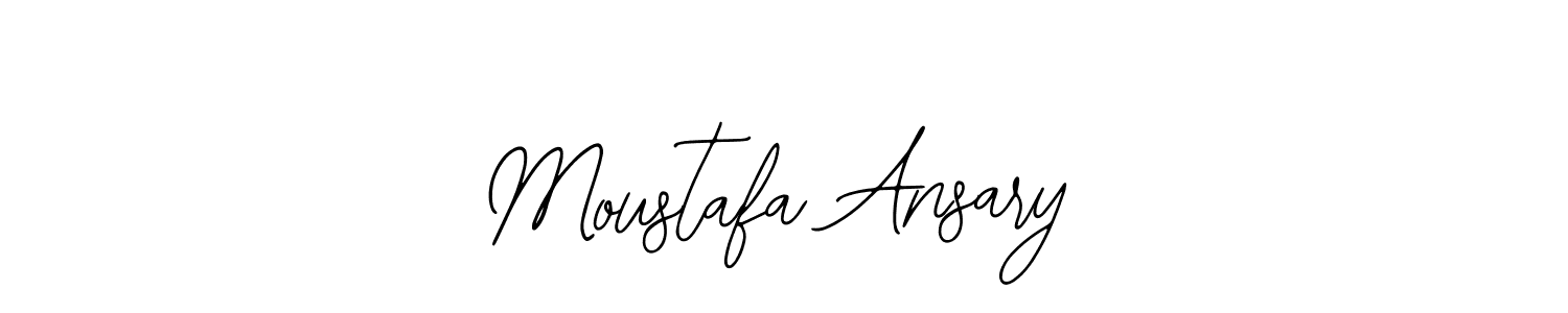 Similarly Bearetta-2O07w is the best handwritten signature design. Signature creator online .You can use it as an online autograph creator for name Moustafa Ansary. Moustafa Ansary signature style 12 images and pictures png