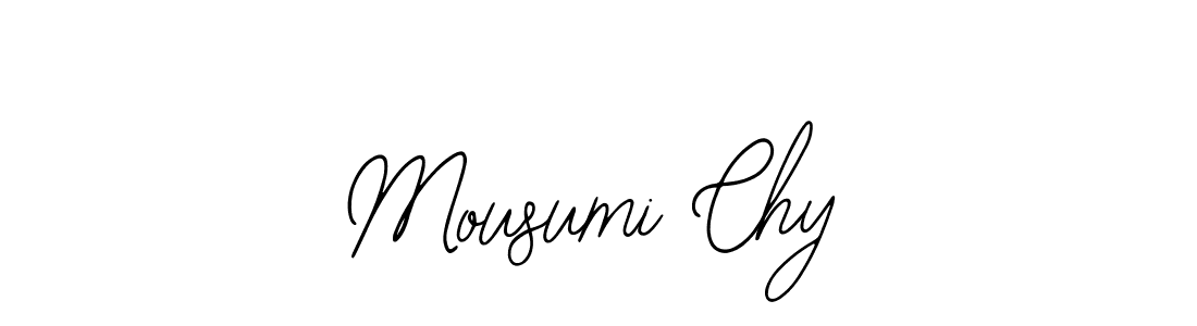 Mousumi Chy stylish signature style. Best Handwritten Sign (Bearetta-2O07w) for my name. Handwritten Signature Collection Ideas for my name Mousumi Chy. Mousumi Chy signature style 12 images and pictures png