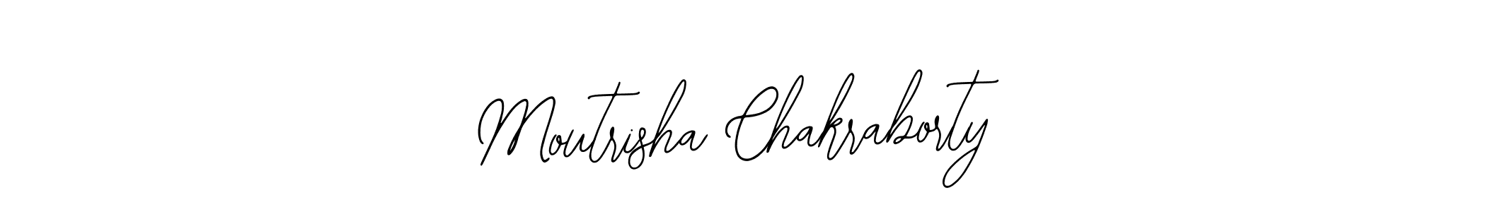 Similarly Bearetta-2O07w is the best handwritten signature design. Signature creator online .You can use it as an online autograph creator for name Moutrisha Chakraborty. Moutrisha Chakraborty signature style 12 images and pictures png