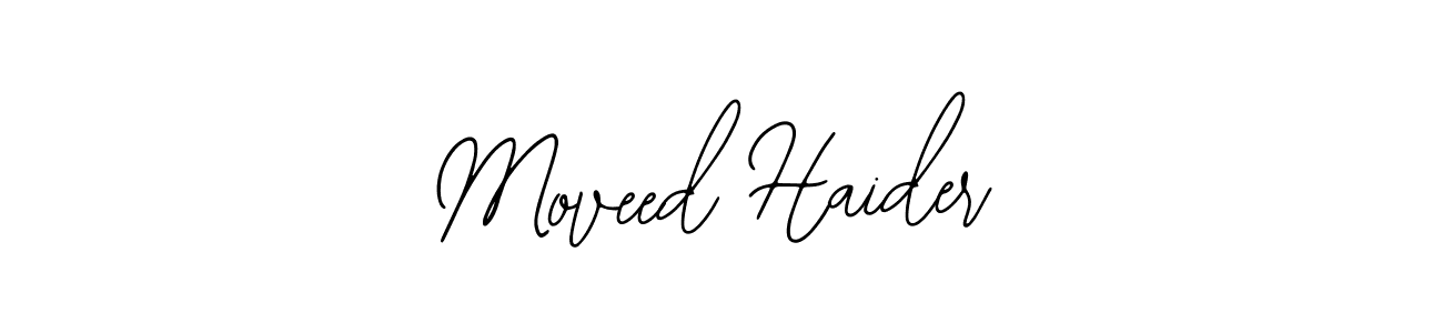 This is the best signature style for the Moveed Haider name. Also you like these signature font (Bearetta-2O07w). Mix name signature. Moveed Haider signature style 12 images and pictures png