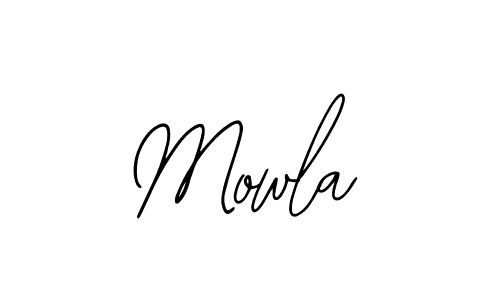 Make a beautiful signature design for name Mowla. With this signature (Bearetta-2O07w) style, you can create a handwritten signature for free. Mowla signature style 12 images and pictures png