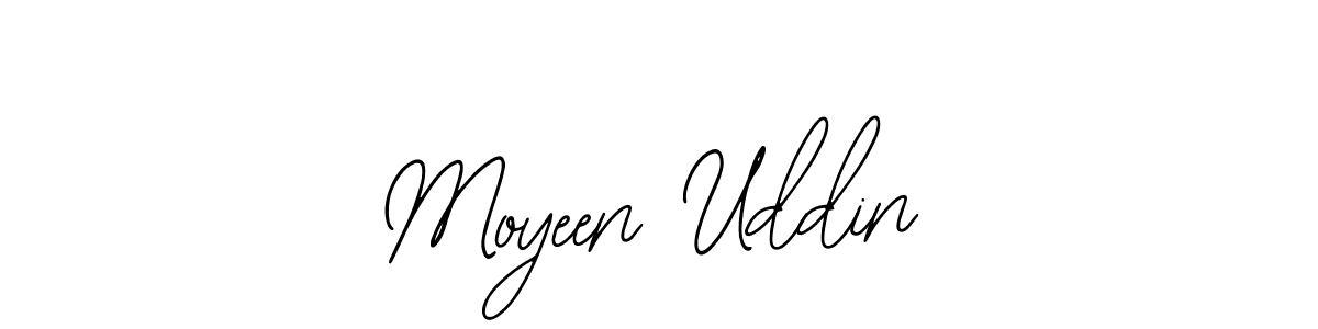 Create a beautiful signature design for name Moyeen Uddin. With this signature (Bearetta-2O07w) fonts, you can make a handwritten signature for free. Moyeen Uddin signature style 12 images and pictures png