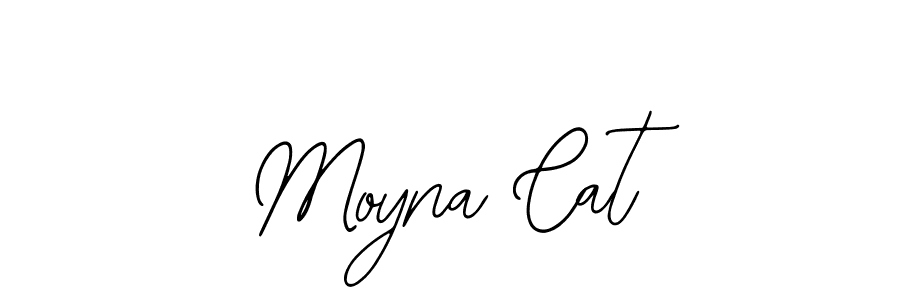 Design your own signature with our free online signature maker. With this signature software, you can create a handwritten (Bearetta-2O07w) signature for name Moyna Cat. Moyna Cat signature style 12 images and pictures png