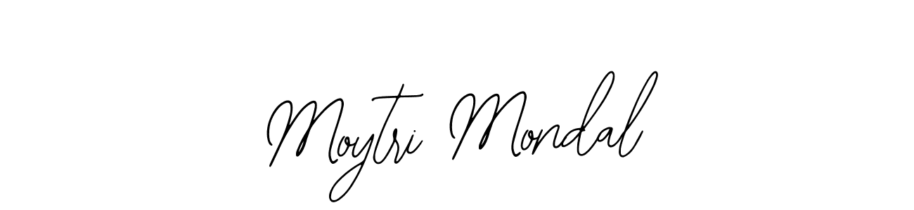 Bearetta-2O07w is a professional signature style that is perfect for those who want to add a touch of class to their signature. It is also a great choice for those who want to make their signature more unique. Get Moytri Mondal name to fancy signature for free. Moytri Mondal signature style 12 images and pictures png