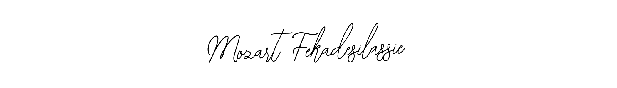 It looks lik you need a new signature style for name Mozart Fekadesilassie. Design unique handwritten (Bearetta-2O07w) signature with our free signature maker in just a few clicks. Mozart Fekadesilassie signature style 12 images and pictures png