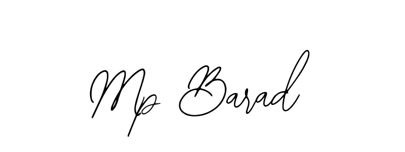 Make a beautiful signature design for name Mp Barad. Use this online signature maker to create a handwritten signature for free. Mp Barad signature style 12 images and pictures png