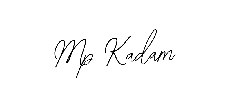 You should practise on your own different ways (Bearetta-2O07w) to write your name (Mp Kadam) in signature. don't let someone else do it for you. Mp Kadam signature style 12 images and pictures png