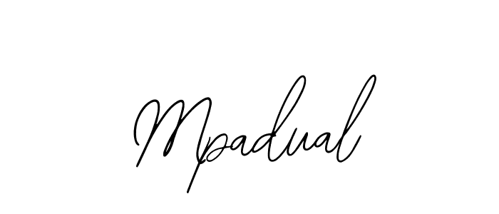Create a beautiful signature design for name Mpadual. With this signature (Bearetta-2O07w) fonts, you can make a handwritten signature for free. Mpadual signature style 12 images and pictures png
