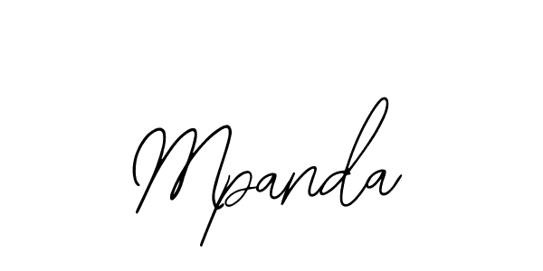 The best way (Bearetta-2O07w) to make a short signature is to pick only two or three words in your name. The name Mpanda include a total of six letters. For converting this name. Mpanda signature style 12 images and pictures png