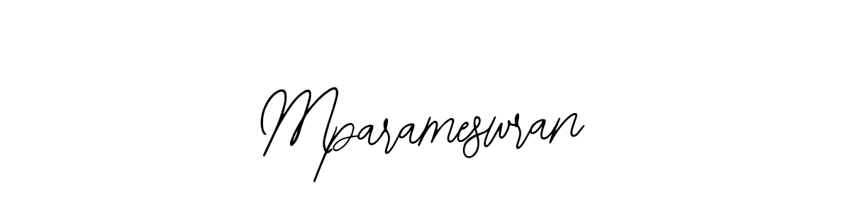 Design your own signature with our free online signature maker. With this signature software, you can create a handwritten (Bearetta-2O07w) signature for name Mparameswran. Mparameswran signature style 12 images and pictures png