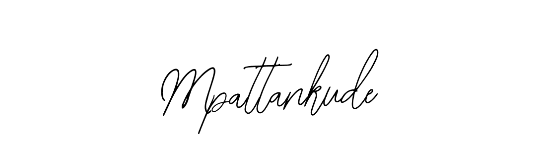 How to make Mpattankude name signature. Use Bearetta-2O07w style for creating short signs online. This is the latest handwritten sign. Mpattankude signature style 12 images and pictures png
