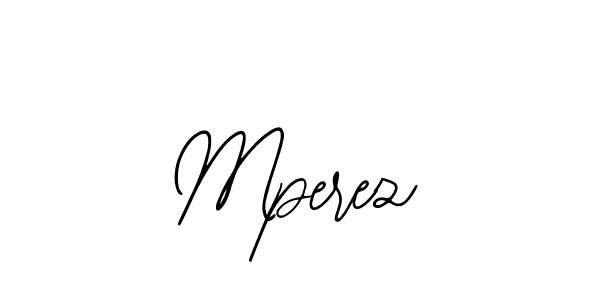 Mperez stylish signature style. Best Handwritten Sign (Bearetta-2O07w) for my name. Handwritten Signature Collection Ideas for my name Mperez. Mperez signature style 12 images and pictures png