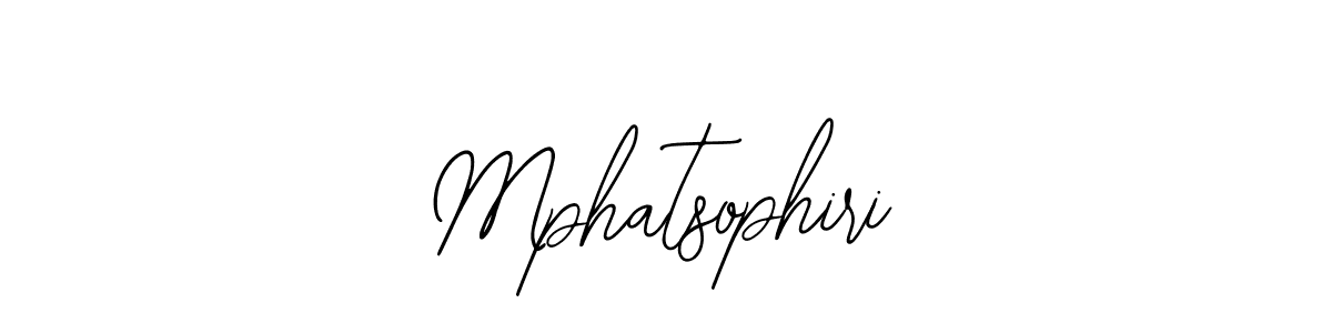 How to Draw Mphatsophiri signature style? Bearetta-2O07w is a latest design signature styles for name Mphatsophiri. Mphatsophiri signature style 12 images and pictures png