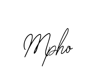 Design your own signature with our free online signature maker. With this signature software, you can create a handwritten (Bearetta-2O07w) signature for name Mpho. Mpho signature style 12 images and pictures png
