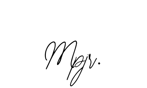 Also You can easily find your signature by using the search form. We will create Mpjr. name handwritten signature images for you free of cost using Bearetta-2O07w sign style. Mpjr. signature style 12 images and pictures png