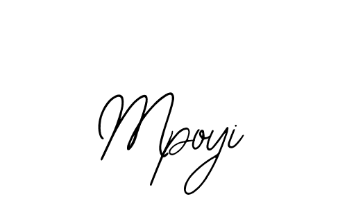 Design your own signature with our free online signature maker. With this signature software, you can create a handwritten (Bearetta-2O07w) signature for name Mpoyi. Mpoyi signature style 12 images and pictures png