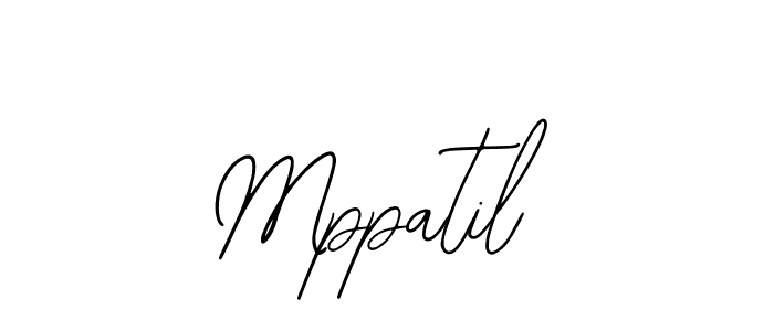 How to make Mppatil signature? Bearetta-2O07w is a professional autograph style. Create handwritten signature for Mppatil name. Mppatil signature style 12 images and pictures png