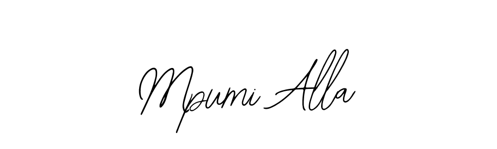 Make a beautiful signature design for name Mpumi Alla. Use this online signature maker to create a handwritten signature for free. Mpumi Alla signature style 12 images and pictures png