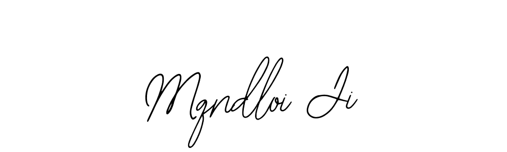 It looks lik you need a new signature style for name Mqndloi Ji. Design unique handwritten (Bearetta-2O07w) signature with our free signature maker in just a few clicks. Mqndloi Ji signature style 12 images and pictures png