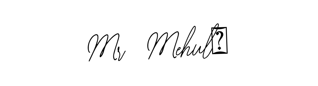 Mr  Mehulπ stylish signature style. Best Handwritten Sign (Bearetta-2O07w) for my name. Handwritten Signature Collection Ideas for my name Mr  Mehulπ. Mr  Mehulπ signature style 12 images and pictures png