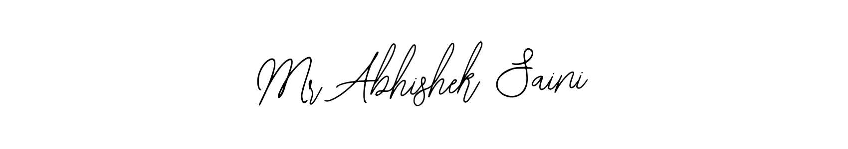 Also we have Mr Abhishek Saini name is the best signature style. Create professional handwritten signature collection using Bearetta-2O07w autograph style. Mr Abhishek Saini signature style 12 images and pictures png
