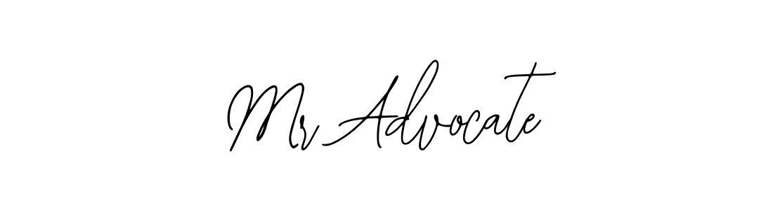 Also You can easily find your signature by using the search form. We will create Mr Advocate name handwritten signature images for you free of cost using Bearetta-2O07w sign style. Mr Advocate signature style 12 images and pictures png