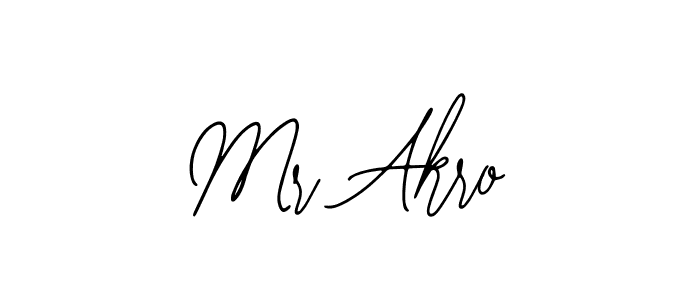 if you are searching for the best signature style for your name Mr Akro. so please give up your signature search. here we have designed multiple signature styles  using Bearetta-2O07w. Mr Akro signature style 12 images and pictures png