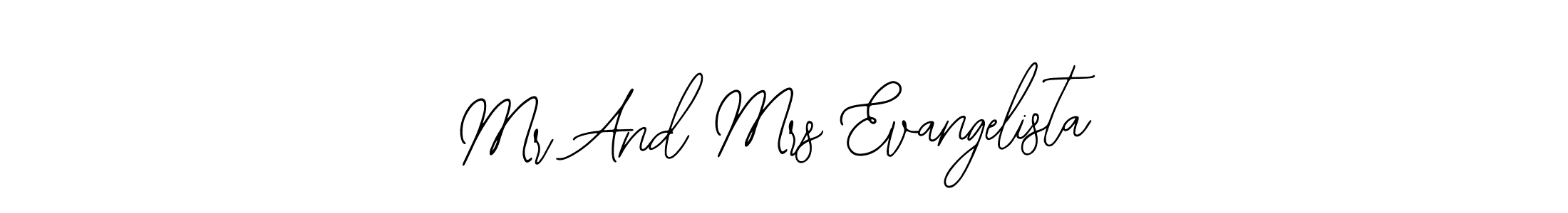 Check out images of Autograph of Mr And Mrs Evangelista name. Actor Mr And Mrs Evangelista Signature Style. Bearetta-2O07w is a professional sign style online. Mr And Mrs Evangelista signature style 12 images and pictures png