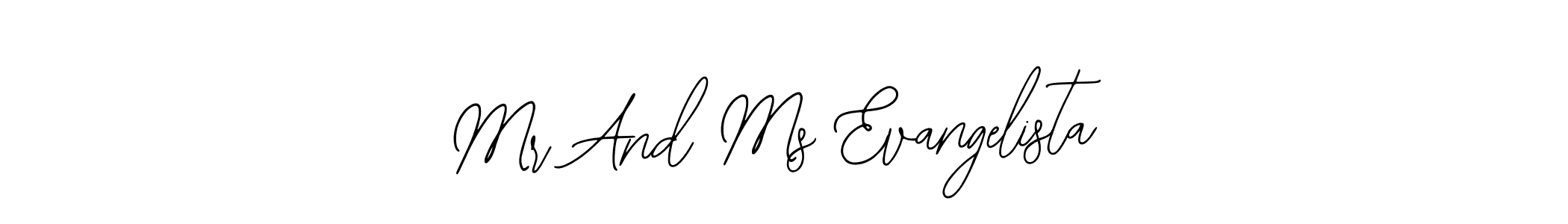 This is the best signature style for the Mr And Ms Evangelista name. Also you like these signature font (Bearetta-2O07w). Mix name signature. Mr And Ms Evangelista signature style 12 images and pictures png