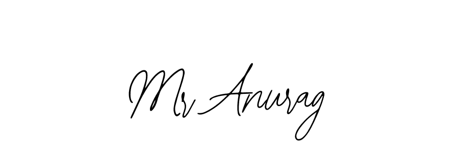 Use a signature maker to create a handwritten signature online. With this signature software, you can design (Bearetta-2O07w) your own signature for name Mr Anurag. Mr Anurag signature style 12 images and pictures png