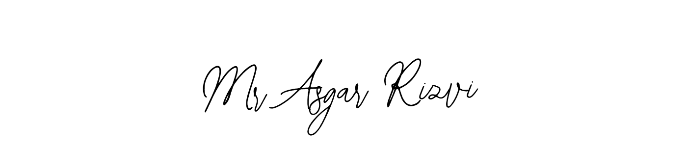 Design your own signature with our free online signature maker. With this signature software, you can create a handwritten (Bearetta-2O07w) signature for name Mr Asgar Rizvi. Mr Asgar Rizvi signature style 12 images and pictures png