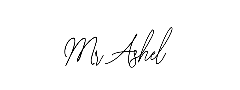 Use a signature maker to create a handwritten signature online. With this signature software, you can design (Bearetta-2O07w) your own signature for name Mr Ashel. Mr Ashel signature style 12 images and pictures png