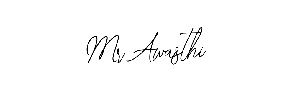 You should practise on your own different ways (Bearetta-2O07w) to write your name (Mr Awasthi) in signature. don't let someone else do it for you. Mr Awasthi signature style 12 images and pictures png