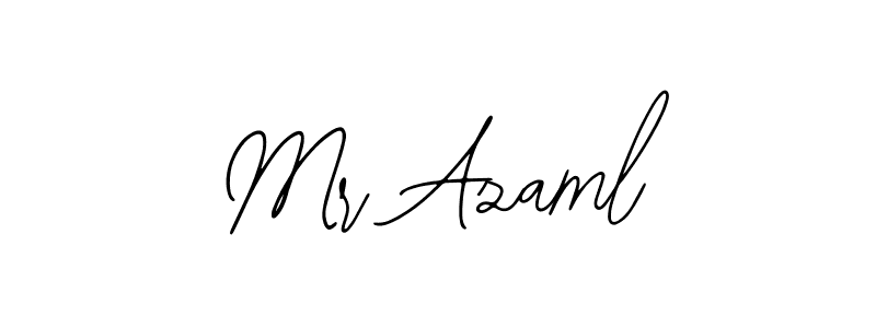 How to make Mr Azaml name signature. Use Bearetta-2O07w style for creating short signs online. This is the latest handwritten sign. Mr Azaml signature style 12 images and pictures png