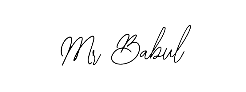 Create a beautiful signature design for name Mr Babul. With this signature (Bearetta-2O07w) fonts, you can make a handwritten signature for free. Mr Babul signature style 12 images and pictures png