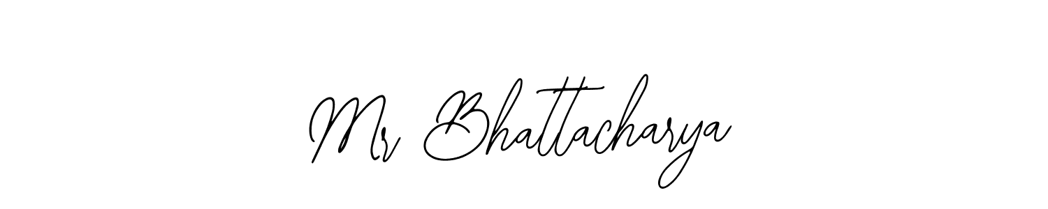 Create a beautiful signature design for name Mr Bhattacharya. With this signature (Bearetta-2O07w) fonts, you can make a handwritten signature for free. Mr Bhattacharya signature style 12 images and pictures png