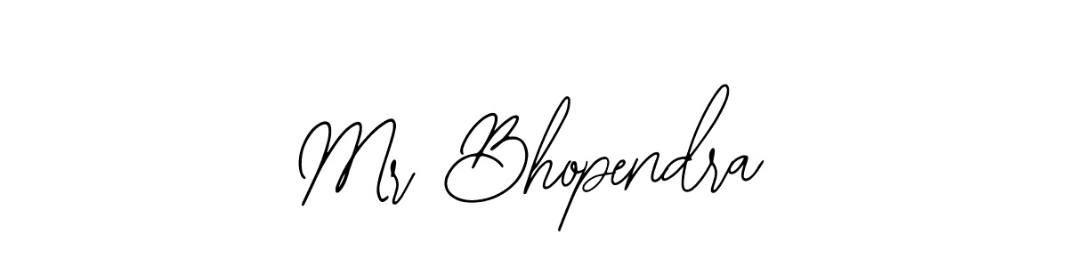 You should practise on your own different ways (Bearetta-2O07w) to write your name (Mr Bhopendra) in signature. don't let someone else do it for you. Mr Bhopendra signature style 12 images and pictures png