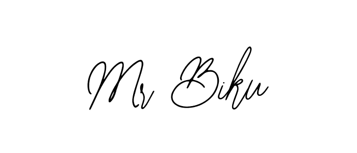 Bearetta-2O07w is a professional signature style that is perfect for those who want to add a touch of class to their signature. It is also a great choice for those who want to make their signature more unique. Get Mr Biku name to fancy signature for free. Mr Biku signature style 12 images and pictures png